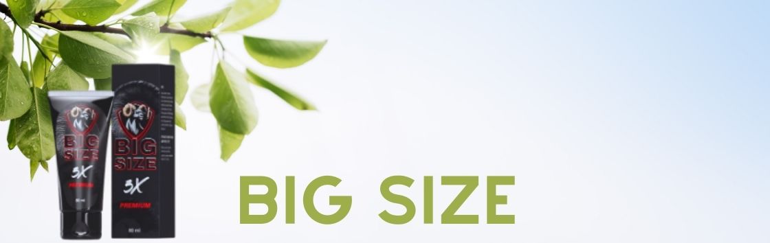 Big Size - dodatak prehrani koji potiče rast mišića i muževnost